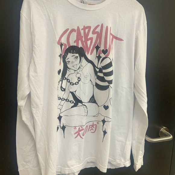 American Aparrel Anime men’s L graphic tee- great used condition - Picture 2 of 13